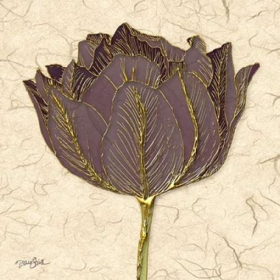 Purple Tulip Poster Print by Diane Stimson-VARPDXDSSQ208A Image 1