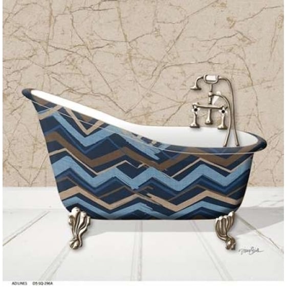 Chevron Tub 1 Poster Print by Diane Stimson-VARPDXDSSQ296A Image 2