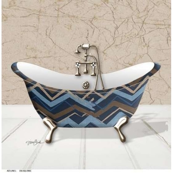 Chevron Tub 2 Poster Print by Diane Stimson-VARPDXDSSQ296C Image 2