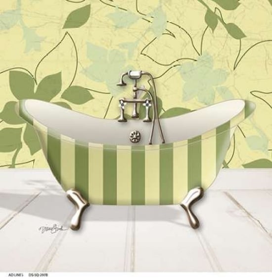 Fleur Tub 2 Poster Print by Diane Stimson-VARPDXDSSQ297B Image 1