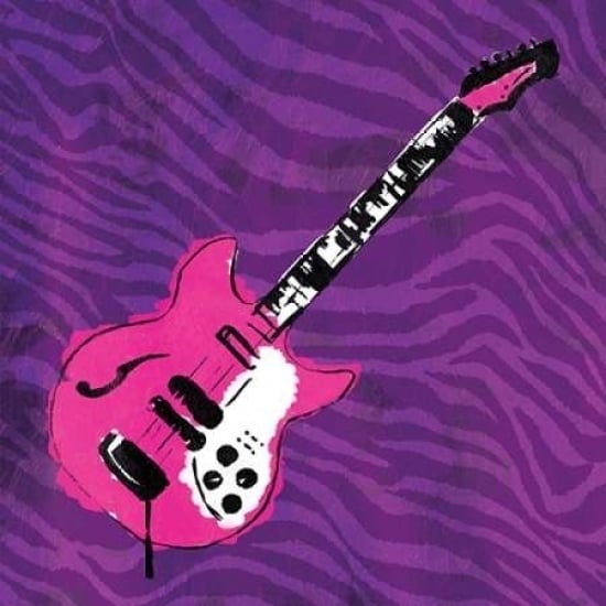 Girly Guitar Mate Poster Print by Enrique Rodriquez Jr-VARPDXERJSQ015A2 Image 1