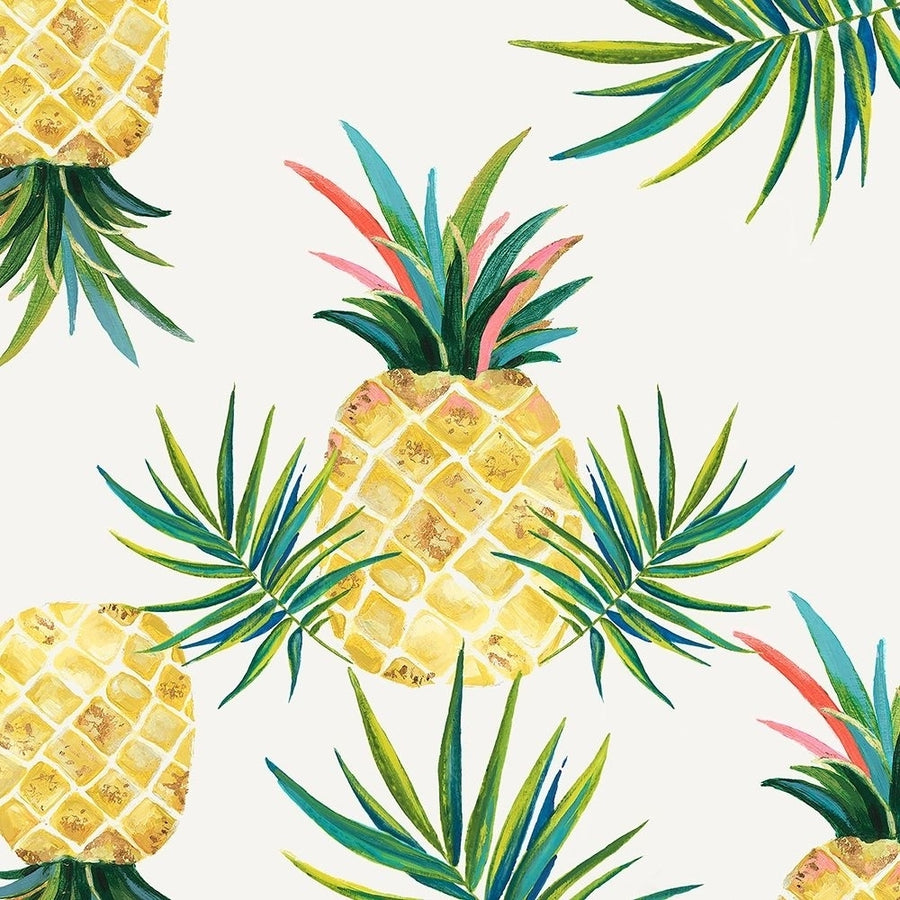 Pineapple Craze Poster Print by Eva Watts-VARPDXEW322A Image 1