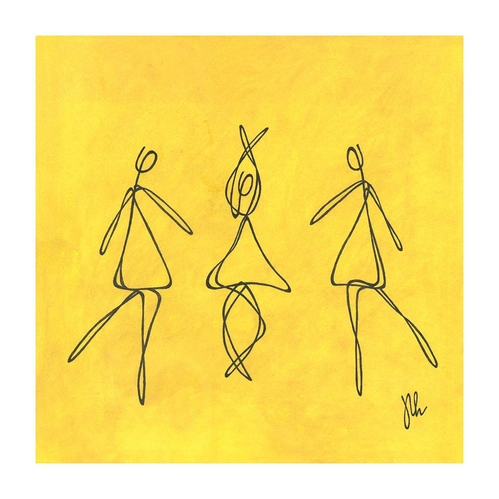 Yellow Dancers Poster Print by Frontline Frontline-VARPDXF102280 Image 1