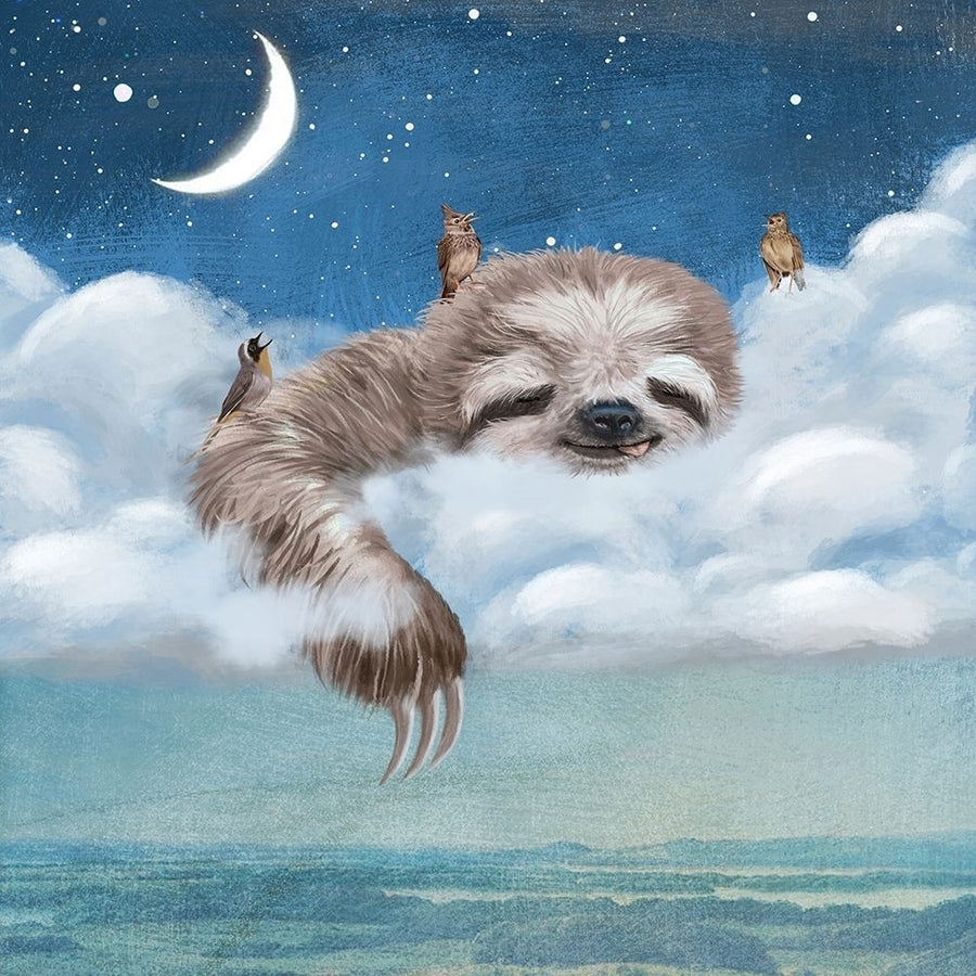 A Sloths Dream Poster Print - Paula Belle Flores-VARPDXF959D Image 1