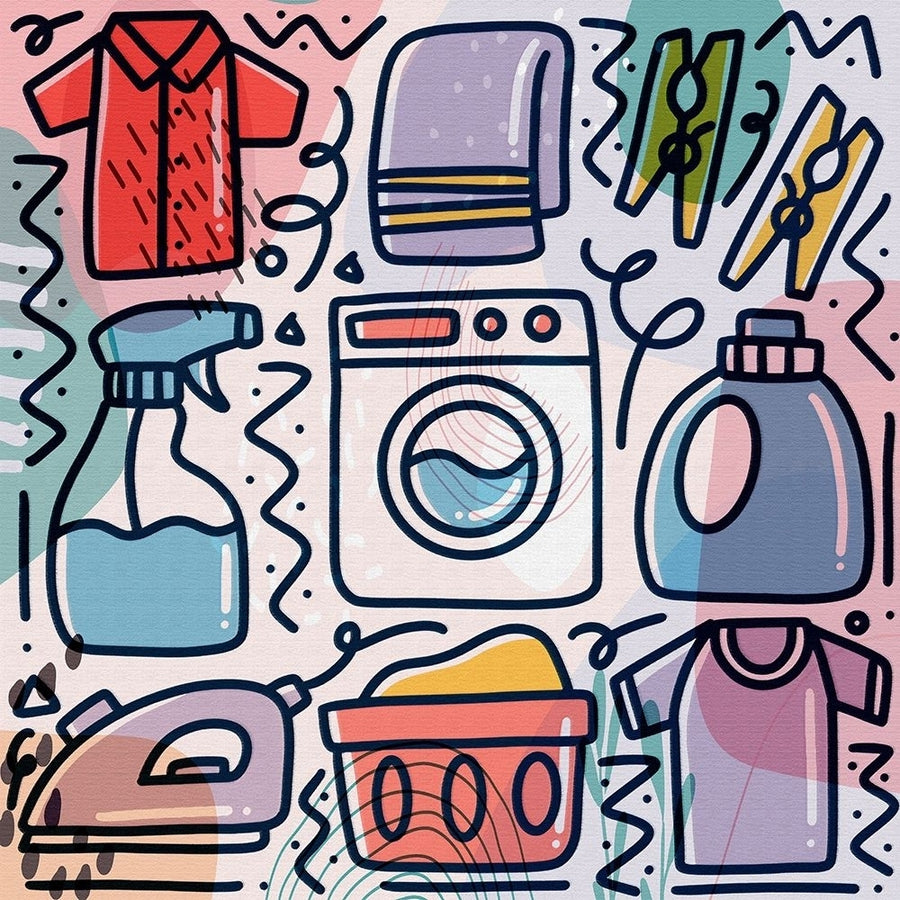 Laundry Poster Print - Ronald Bolokofsky-VARPDXFAS2581 Image 1