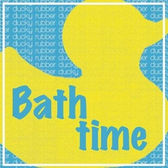 Bath Time Ducky Poster Print by Lauren Gibbons-VARPDXGLSQ030B Image 2