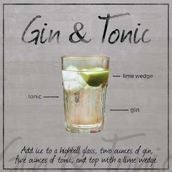 Gin Tonic Poster Print by Lauren Gibbons-VARPDXGLSQ054A Image 2