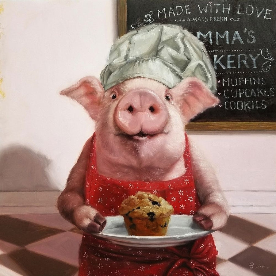 Pinkies Bakery Poster Print by Lucia Heffernan-VARPDXH1572D Image 1