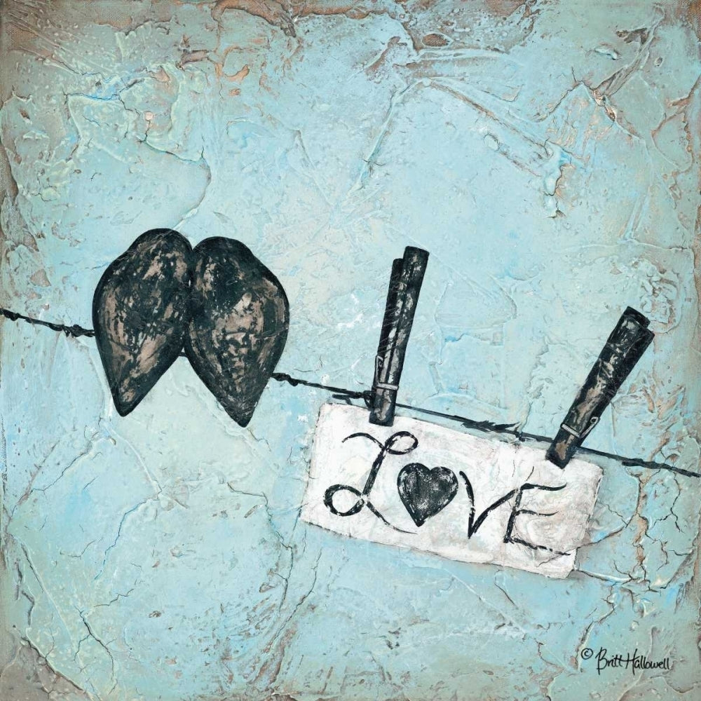 Love Poster Print by Britt Hallowell-VARPDXHALL241 Image 1