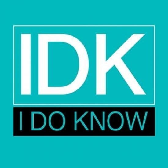 IDK Poster Print by Jace Grey-VARPDXJG9SQ030A Image 1