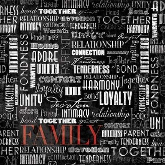 FAMILY Poster Print by Jace Grey-VARPDXJGSQ057A Image 2