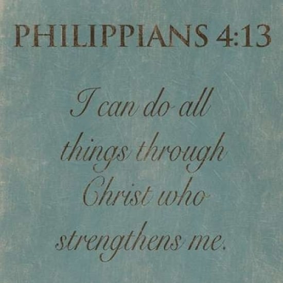 Philippians 413 Poster Print by Jace Grey-VARPDXJGSQ378B Image 2