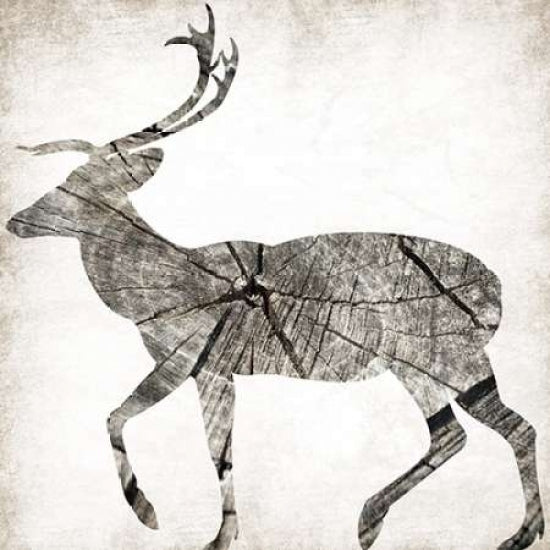 Wood Deer Mate Poster Print by Jace Grey-VARPDXJGSQ583D Image 2