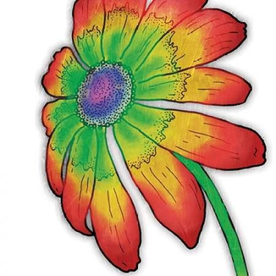 Bright Fun Time Flower Poster Print by Jace Grey-VARPDXJGSQ612A2 Image 1