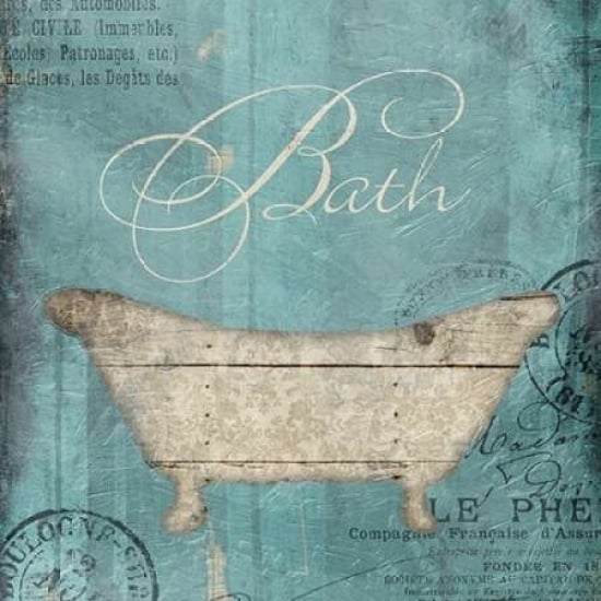 Bath Wood Inprint Poster Print by Jace Grey-VARPDXJGSQ755B Image 1