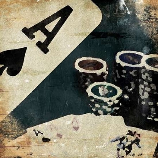 Poker Play Three Poster Print by Jace Grey-VARPDXJGSQ785C Image 1