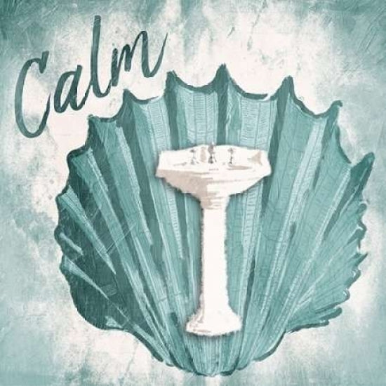 Calm Shell Sink Poster Print by Jace Grey-VARPDXJGSQ859A Image 1