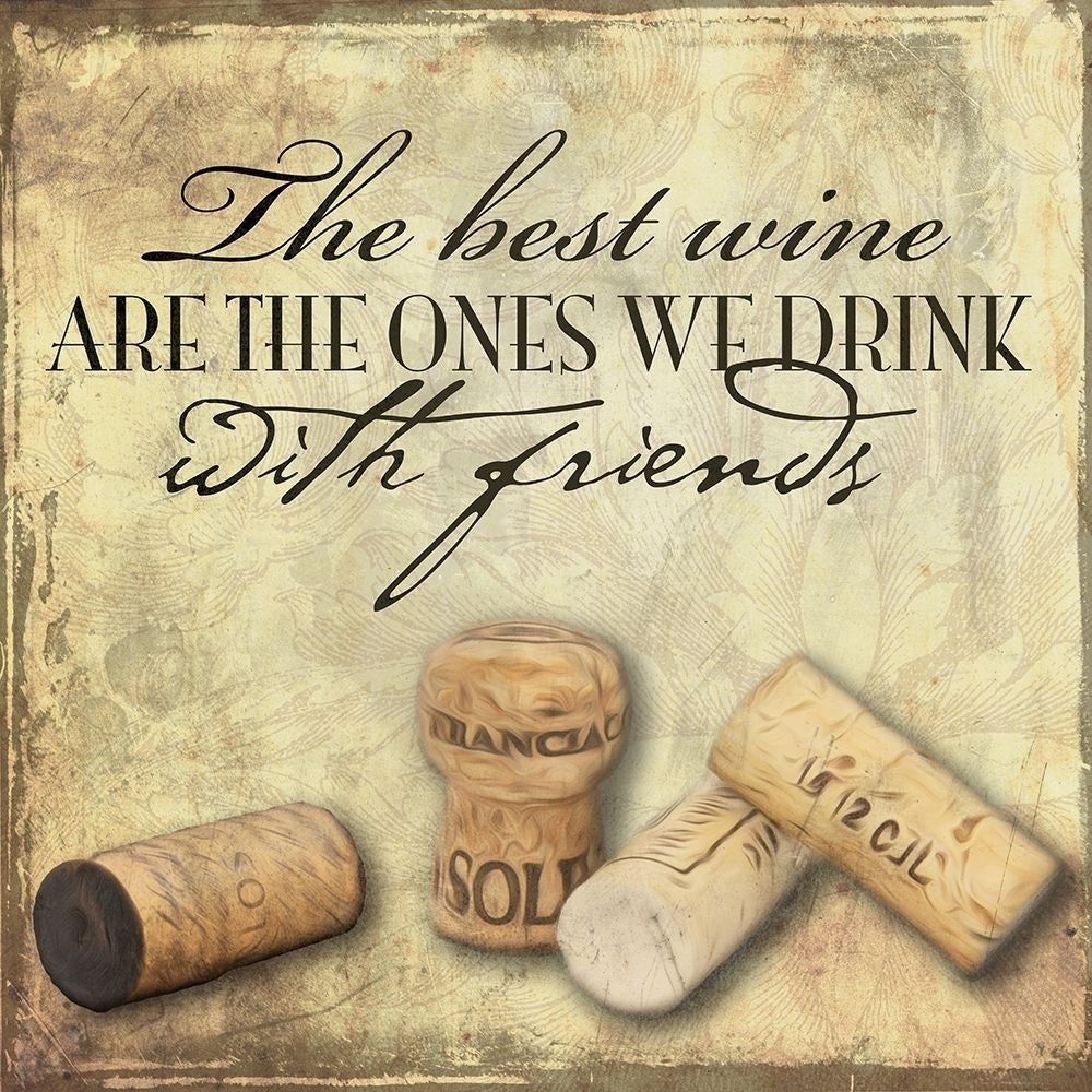 Best Wine Poster Print by Jace Grey-VARPDXJGSQ991A Image 1