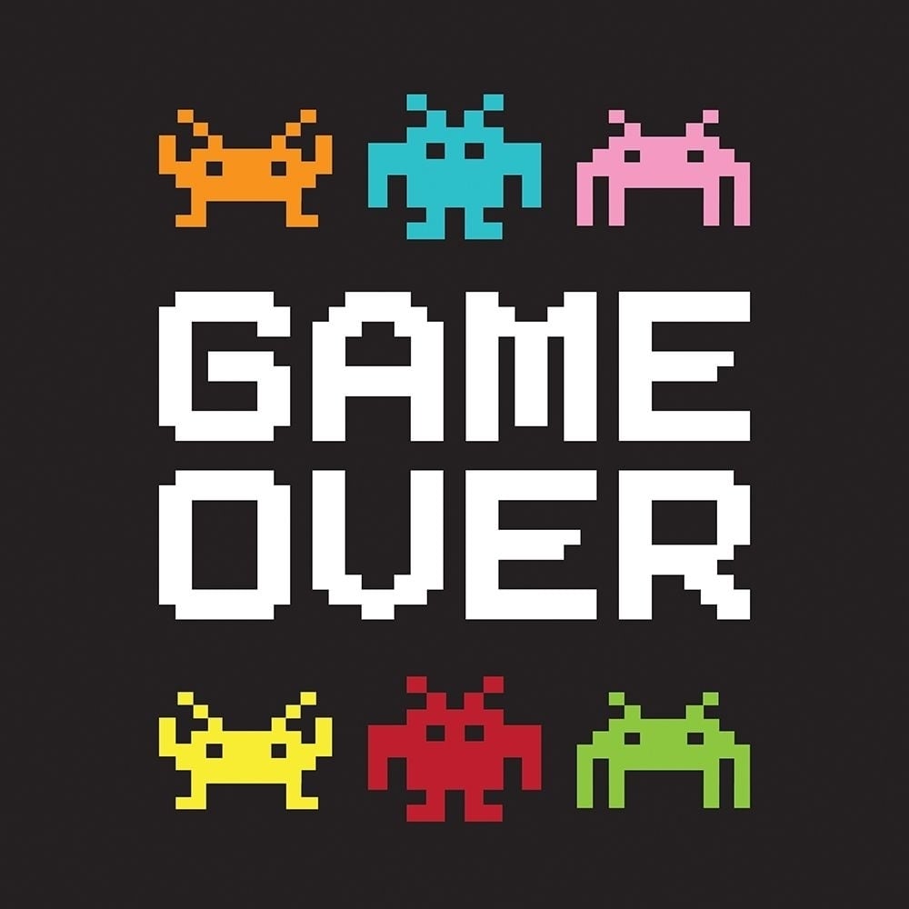 Game Over by Jennifer McCully-VARPDXJMDSQ005A Image 1