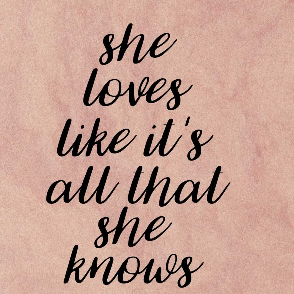 All She Knows Poster Print by Matic Jelena Matic-VARPDXJMSQ051B Image 2