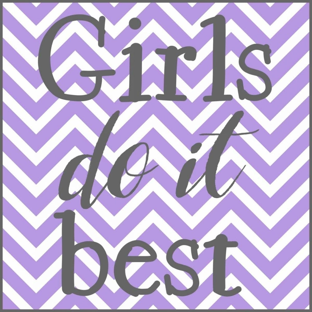 Girls Do It Best Poster Print by Matic Jelena Matic-VARPDXJMSQ124A Image 1