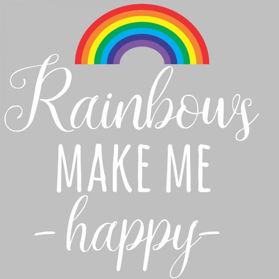 Rainbow Happy Poster Print by Matic Jelena Matic-VARPDXJMSQ126A Image 1