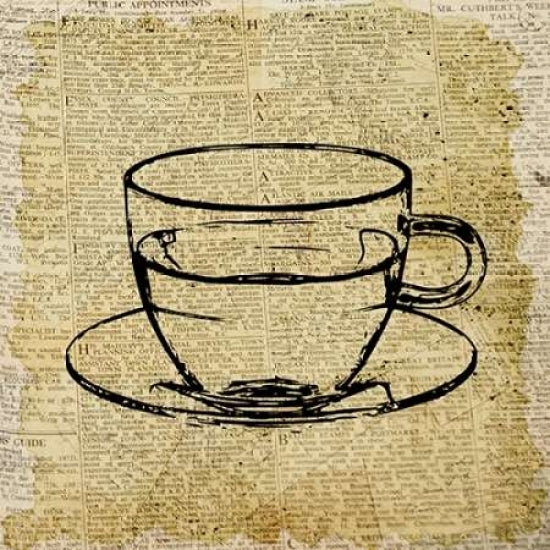 Coffee On Print 2 Poster Print by Kimberly Allen-VARPDXKASQ118B1 Image 1