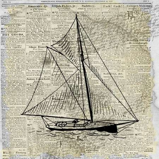 Sailing On Print 2 Poster Print by Kimberly Allen-VARPDXKASQ119B Image 1