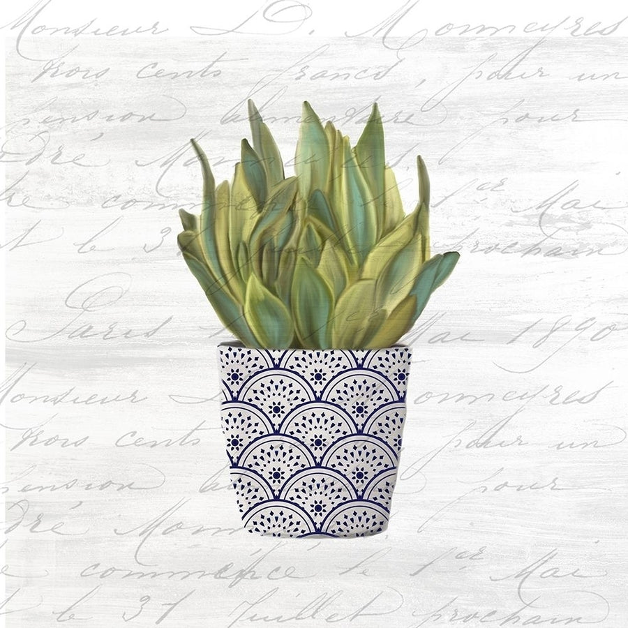 Blue Pots 2 Poster Print by Allen Kimberly-VARPDXKASQ1354B Image 1