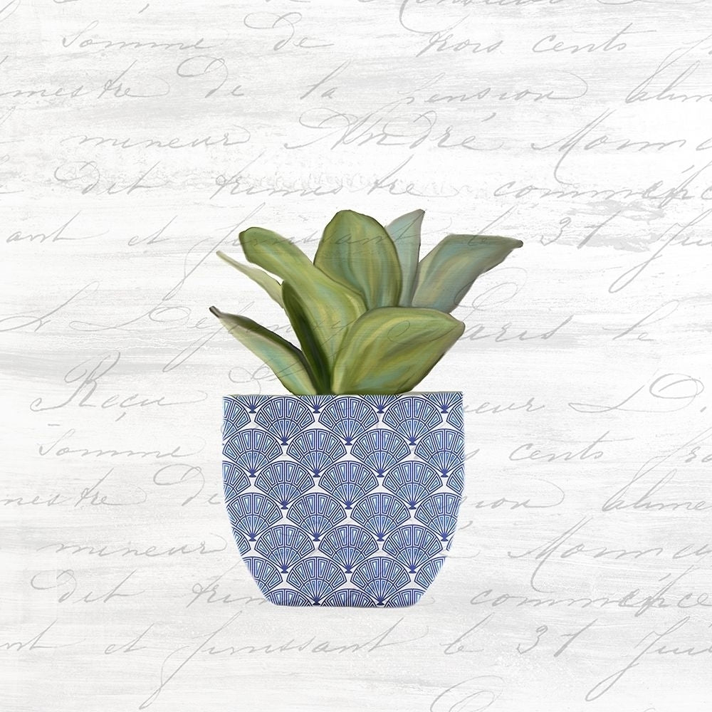 Blue Pots 3 Poster Print by Allen Kimberly-VARPDXKASQ1354C Image 1