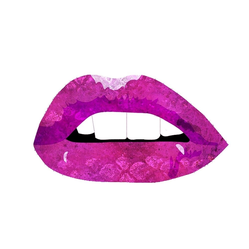 Pink Lips 3 Poster Print by Allen Kimberly-VARPDXKASQ1549C Image 1