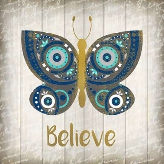 Indigo Native Believe Poster Print by Kimberly Allen-VARPDXKASQ169A Image 2