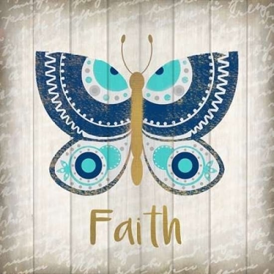 Indigo Native Faith Poster Print by Kimberly Allen-VARPDXKASQ169D Image 1