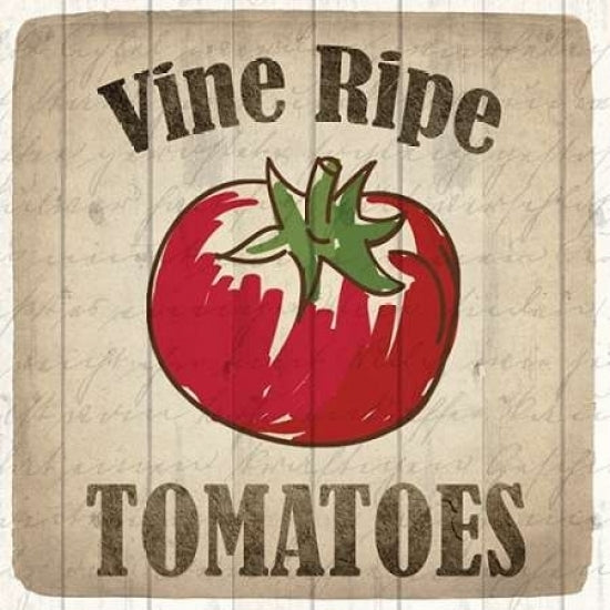 Vine Ripe Tomatoes Poster Print by Kimberly Allen-VARPDXKASQ223C Image 1