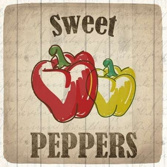 Sweet Peppers Poster Print by Kimberly Allen-VARPDXKASQ223B Image 1