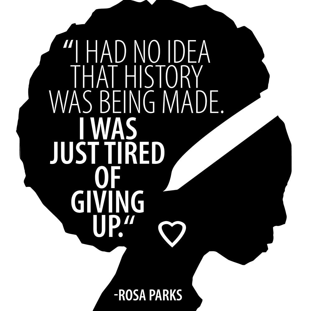 Rosa Parks Quote by Kimberly Allen-VARPDXKASQ2534A Image 1