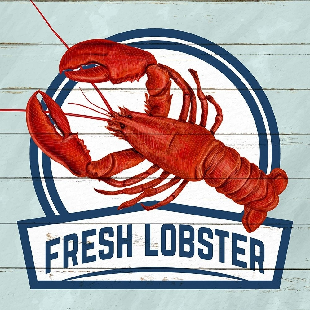 Fresh Lobster Poster Print - Kimberly Allen-VARPDXKASQ2777B Image 1