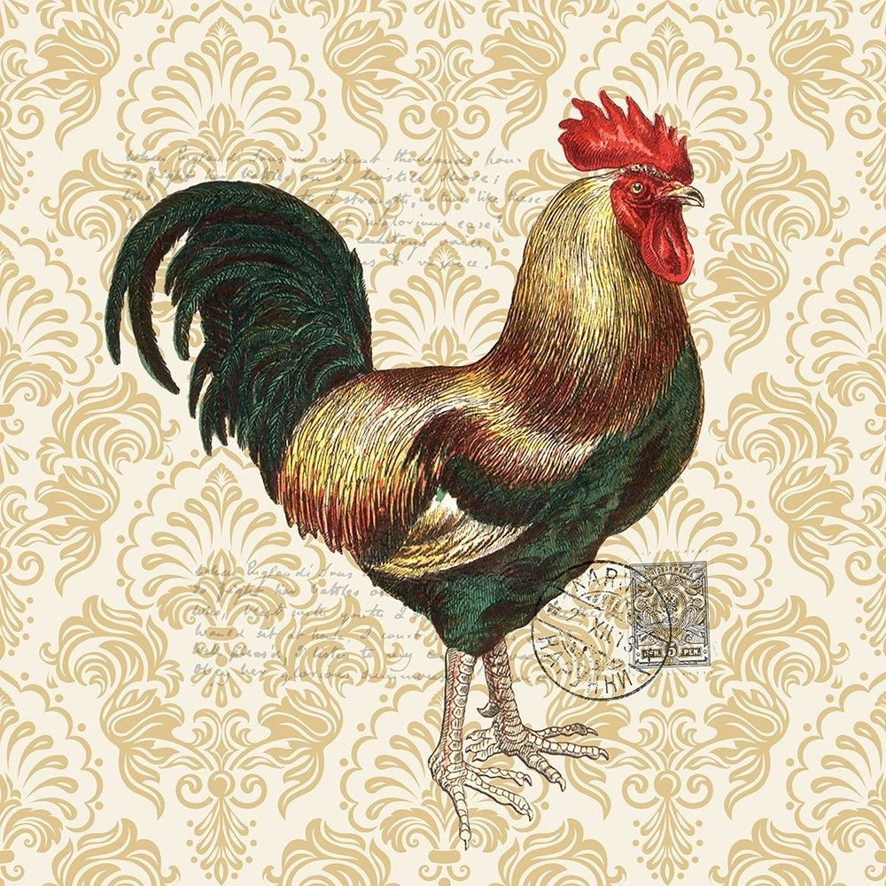 Rooster 2 Poster Print - Kimberly Allen-VARPDXKASQ3034B Image 1