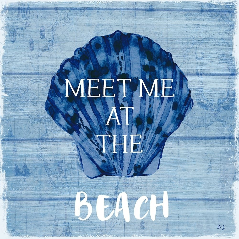 At the Beach Poster Print - Susan Jill-VARPDX45868 Image 1