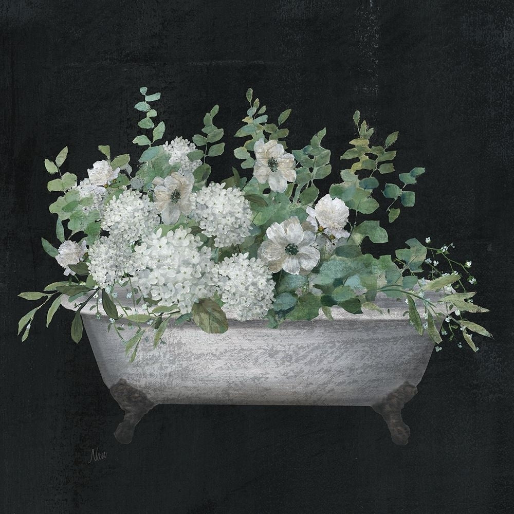 Bathtub Floral I Poster Print - Nan-VARPDX46566 Image 1