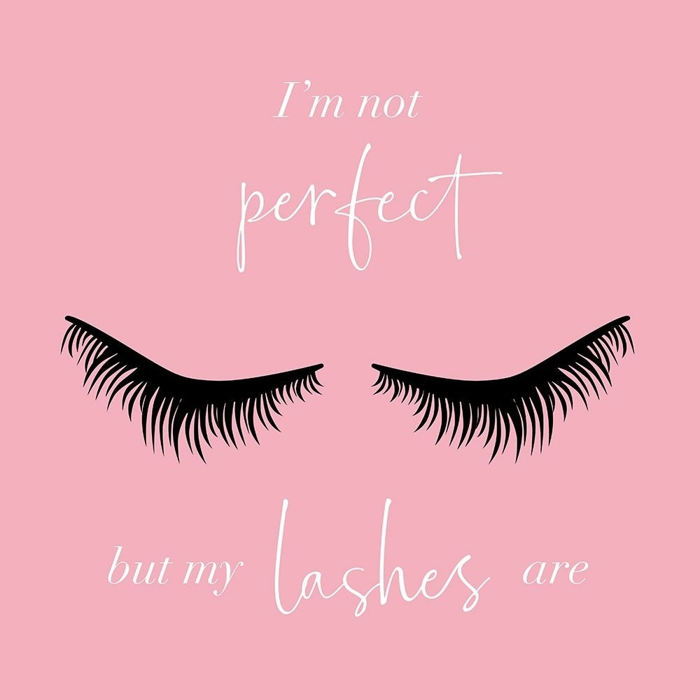 Long Lashes in Pink Poster Print - Natalie Carpentieri-VARPDX46925 Image 1