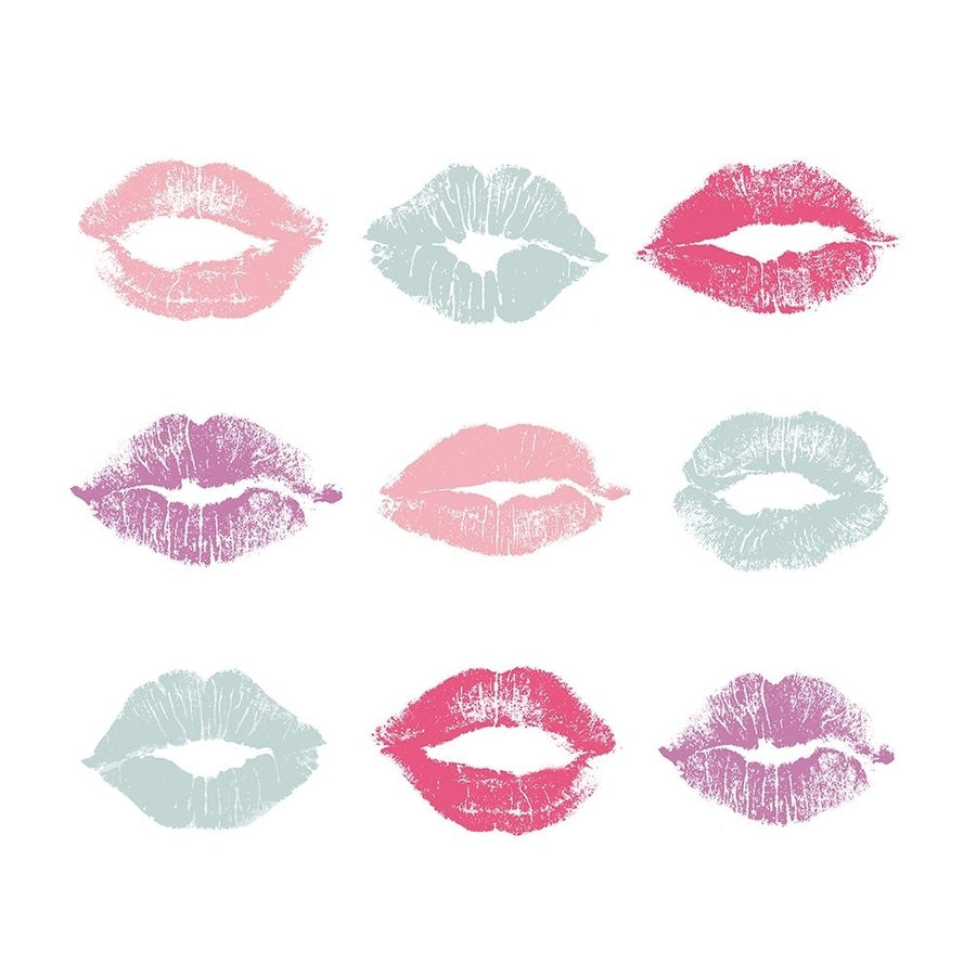 Kisses in Color Poster Print - Carol Robinson-VARPDX46927 Image 1