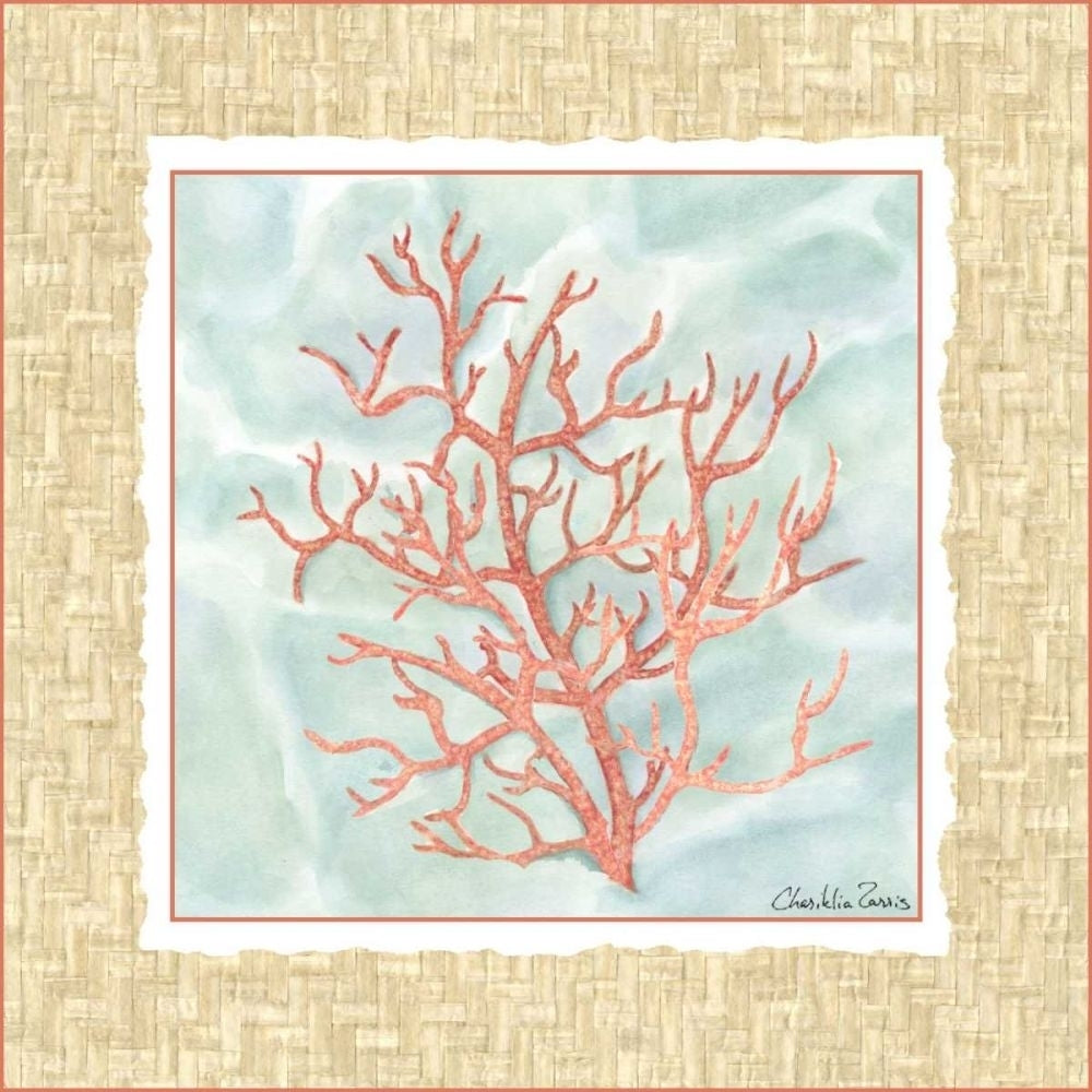 Ocean Coral Poster Print - Chariklia Zarris-VARPDX47824D Image 1