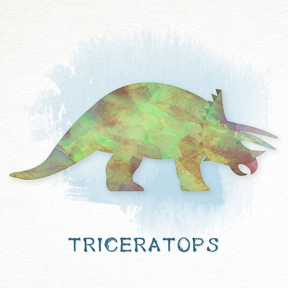 Triceratops Poster Print - Designs CAD-VARPDX47825 Image 1