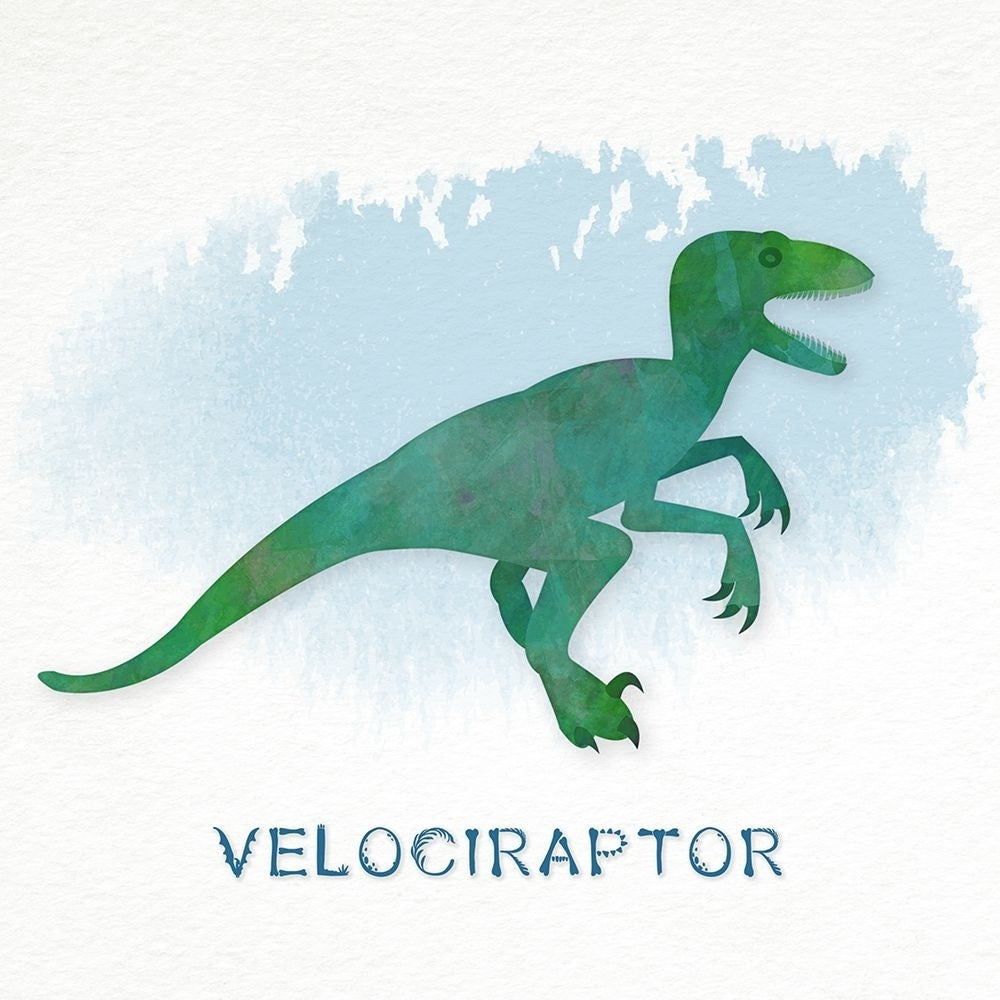 Velociraptor Poster Print - Designs CAD-VARPDX47826 Image 1