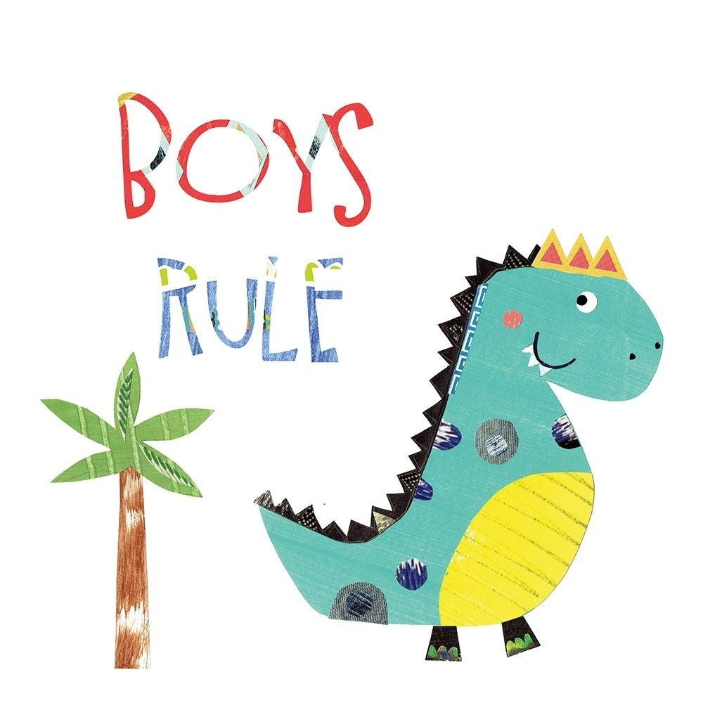 Boys Rule Poster Print - Katherine and Pope-VARPDX47944 Image 1