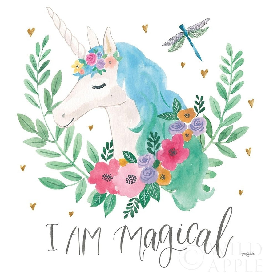 Magical Friends IV Dragonfly Poster Print by Jenaya Jackson-VARPDX49964 Image 1