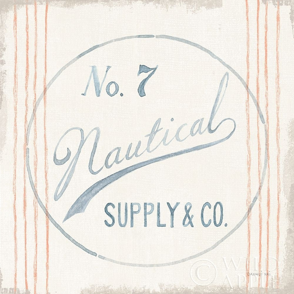 Floursack Nautical IX Poster Print by Danhui Nai-VARPDX50946 Image 1