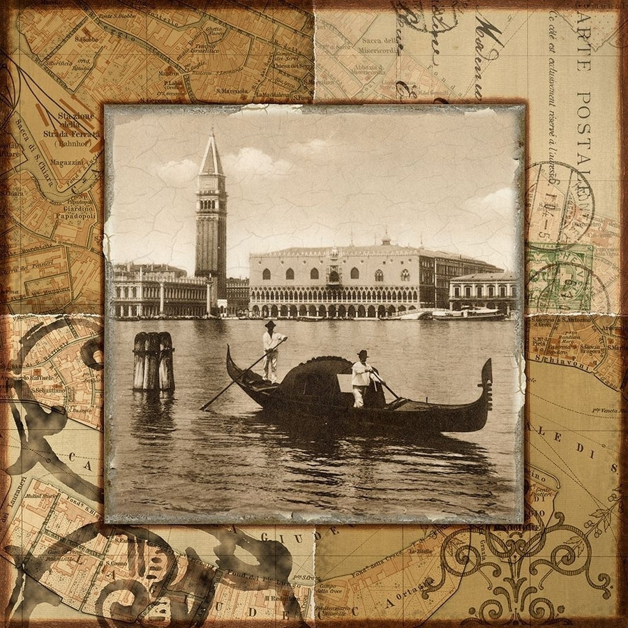 Venice Canal Poster Print - Studio Voltaire-VARPDX509VOL1027 Image 1