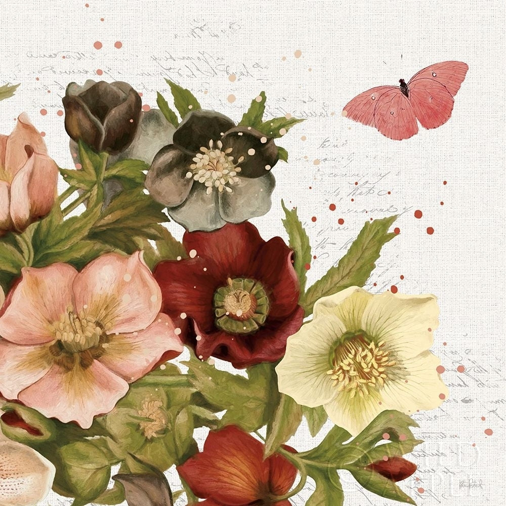 Vintage Petals III Poster Print by Katie Pertiet-VARPDX53936 Image 1